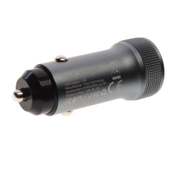 248 р. Устройство зарядное в прикуриватель 2USB 12V HOCO HOCO z49 серый HOCO z49 серый  с доставкой в г. Майкоп. Увеличить фотографию 3