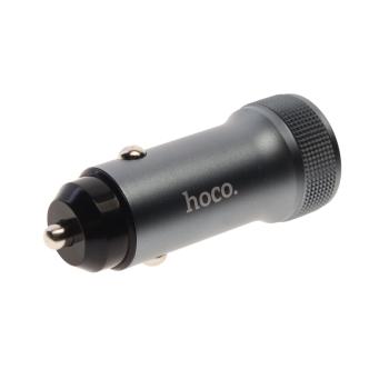 248 р. Устройство зарядное в прикуриватель 2USB 12V HOCO HOCO z49 серый HOCO z49 серый  с доставкой в г. Майкоп. Увеличить фотографию 2
