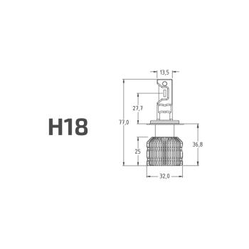 2 889 р. Лампа светодиодная 12V H7 PX26d бокс (2шт.) MTF MTF lan07k6  с доставкой в г. Майкоп. Увеличить фотографию 5