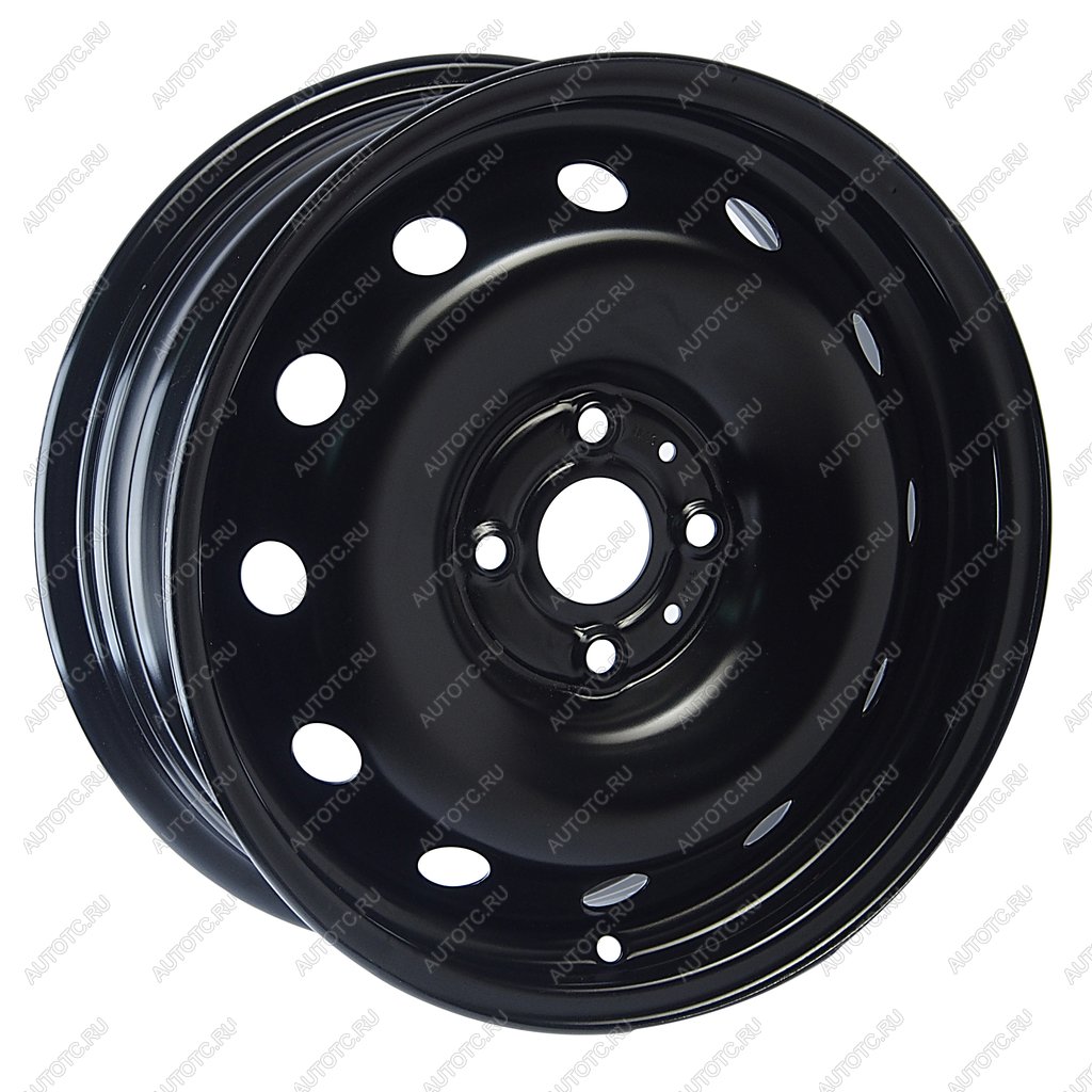 3 099 р. Диск колесный HYUNDAI Solaris KIA Rio (11-) R15 черный ASTERRO magnetto 15003 4х100 et46 d-54,1  с доставкой в г. Майкоп