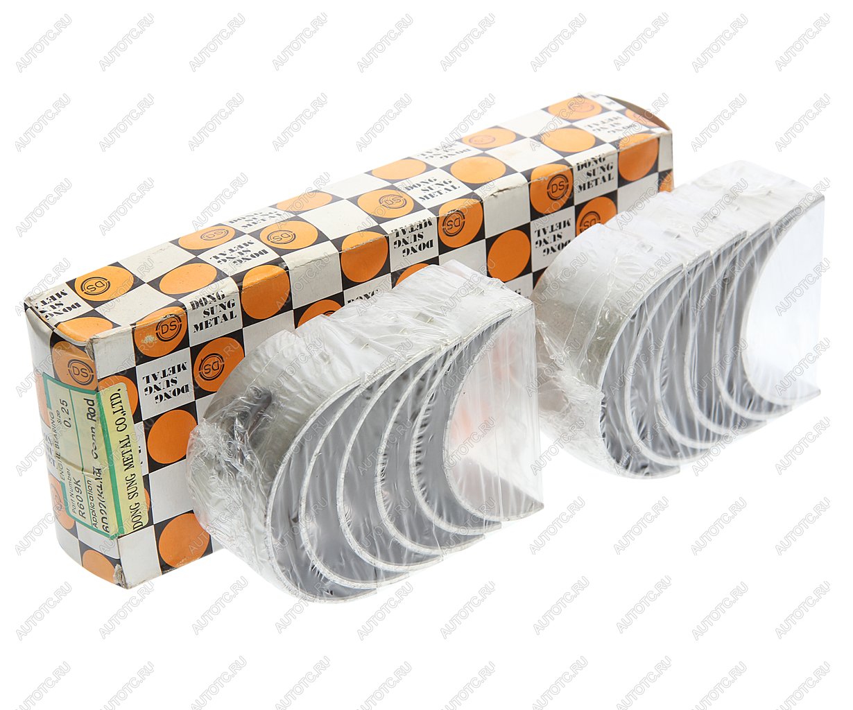 5 449 р. Вкладыши HYUNDAI HD160,170,260,270,450 дв.D6ABDDACAV шатунные d+0.25 комплект (12шт.) DS DS 23060-83910  с доставкой в г. Майкоп