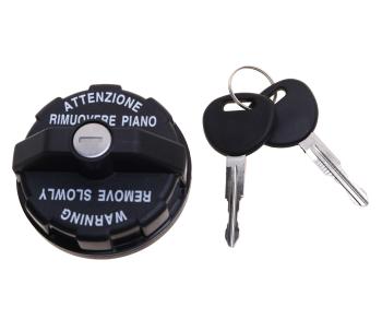 1 599 р. Крышка бака топливного HYUNDAI HD120,160,170,260,270,450 с ключами FYC FYC 31180-7ca00  с доставкой в г. Майкоп. Увеличить фотографию 1