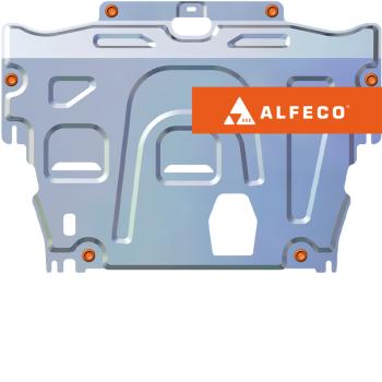 Защита картера и КПП V-all кроме2,5T ALFECO Ford Mondeo Mk4,DG рестайлинг, универсал (2010-2014) (алюминий 4 мм)