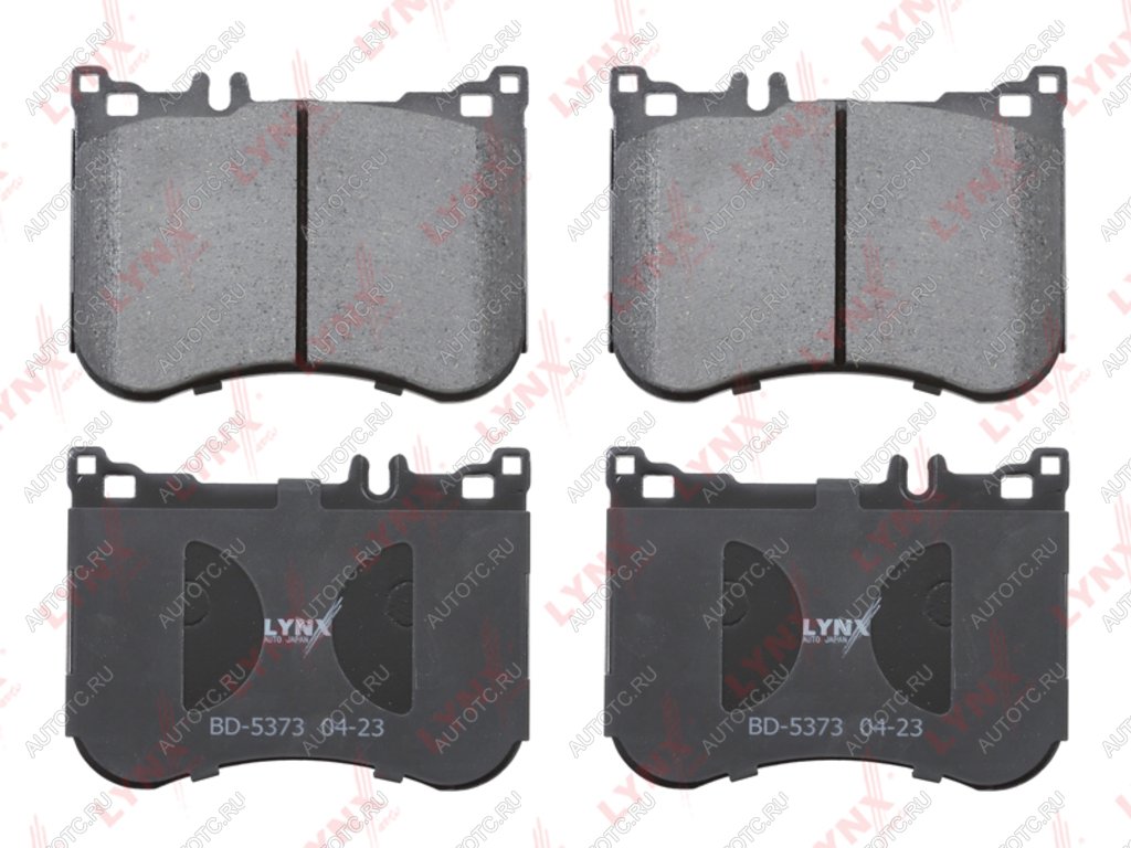 3 099 р. Колодки тормозные MERCEDES S (W222) (13-) передние (4шт.) LYNX LYNX bd5373  с доставкой в г. Майкоп