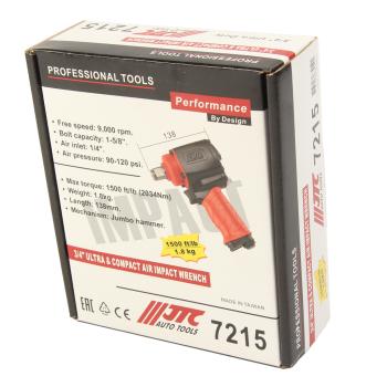 30 999 р. Гайковерт пневматический 34 2034Нм 9000обмин. 90-120PSI JTC JTC TOOLS CO., LTD jtc-7215  с доставкой в г. Майкоп. Увеличить фотографию 9