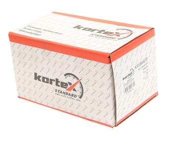1 779 р. Комплект передних колодок дисковых тормозов (4 шт.) KORTEX Mitsubishi Pajero 4 V80 дорестайлинг (2006-2011)  с доставкой в г. Майкоп. Увеличить фотографию 2