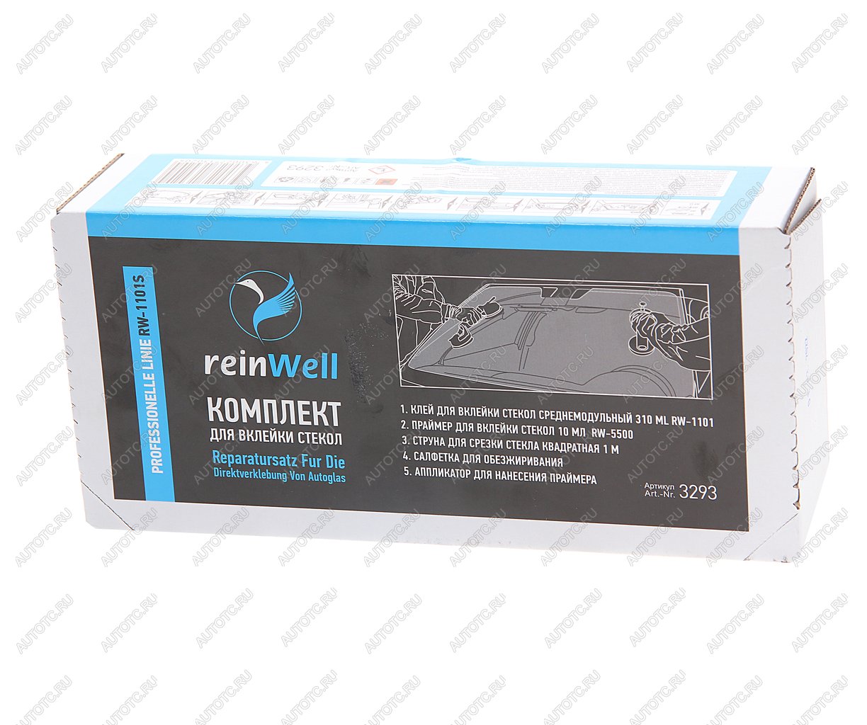 2 339 р. Набор для вклейки стекла со струной RW-1101S REINWELL REINWELL 3293  с доставкой в г. Майкоп