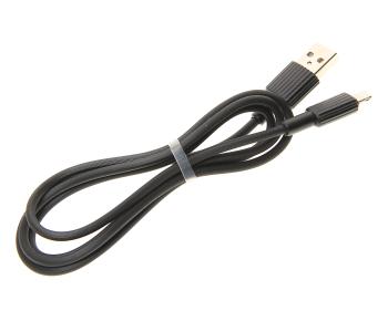 138 р. Кабель micro USB 1м черный XO XO nb156 black  с доставкой в г. Майкоп. Увеличить фотографию 1
