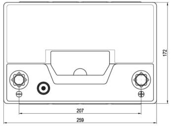 13 599 р. Аккумулятор VOLTHOR EFB 70Ач обратная полярность VOLTHOR 6ст70(0) 57029 d26  с доставкой в г. Майкоп. Увеличить фотографию 4