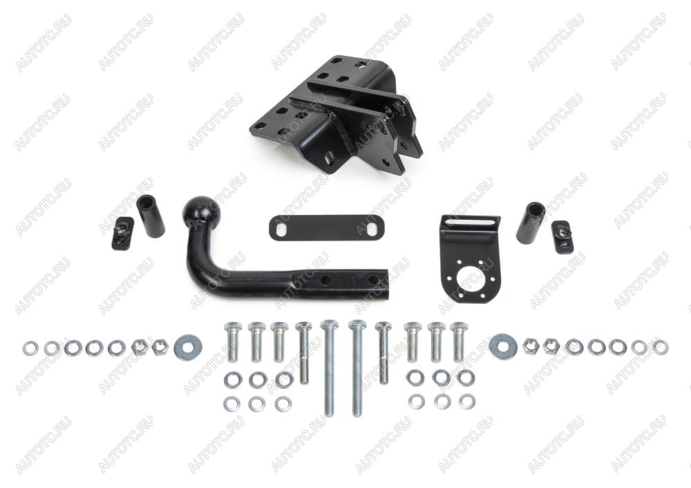 5 299 р. Фаркоп (крепление шара на двух болтах ) Atlas Lexus LX500d J310 (2021-2022) (стальной с порошковым покрытием, шар A (F20))  с доставкой в г. Майкоп