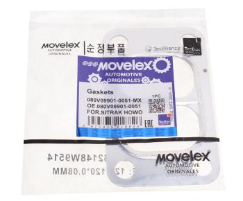 154 р. Прокладка SITRAK HOWO ТКР MOVELEX MOVELEX 080v099010051-mx MOVELEX 080v099010051-mx  с доставкой в г. Майкоп. Увеличить фотографию 3