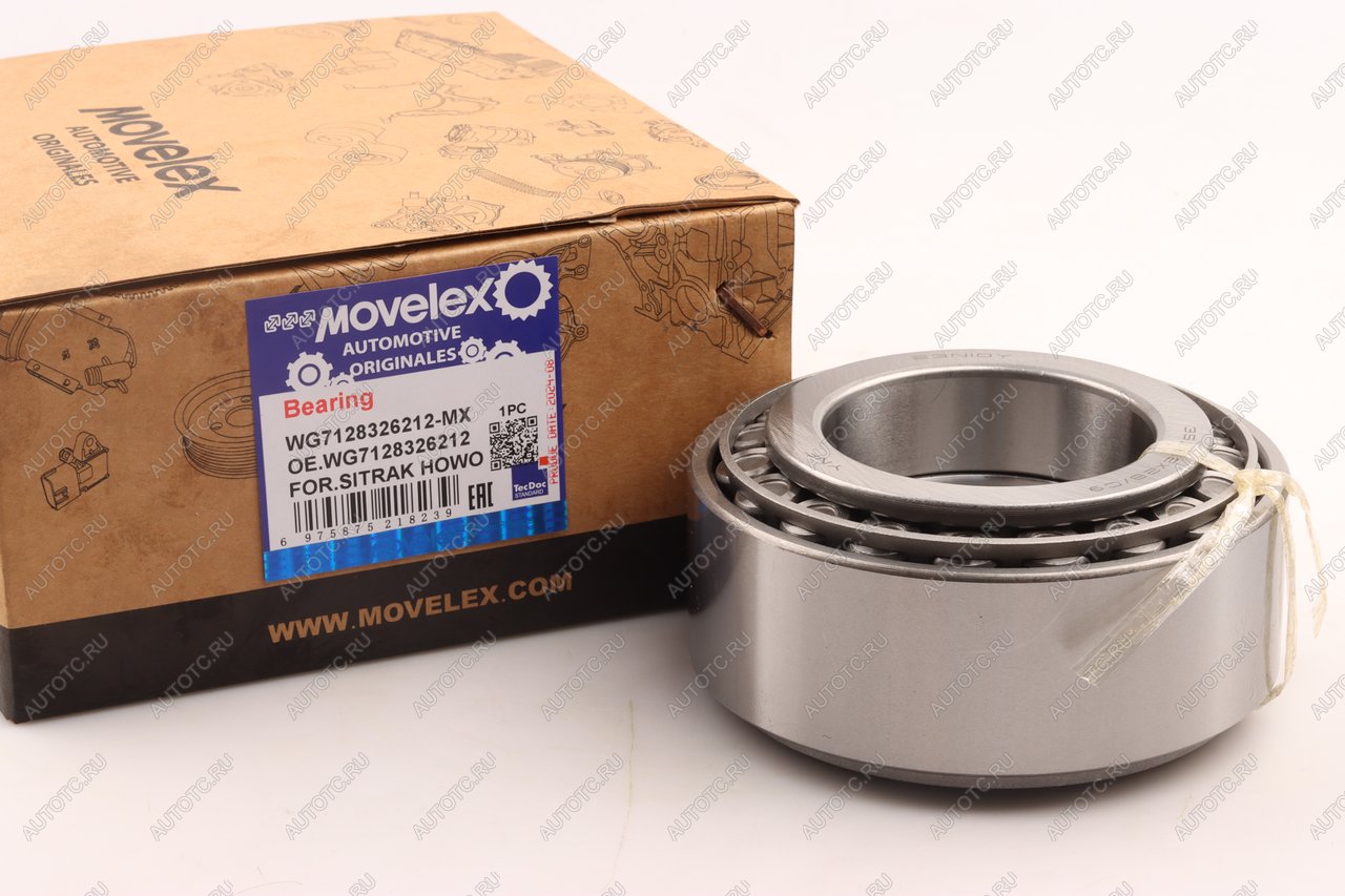 2 179 р. Подшипник SITRAK HOWO хвостовика редуктора среднего моста MOVELEX MOVELEX wg7128326212-mx MOVELEX wg7128326212-mx  с доставкой в г. Майкоп