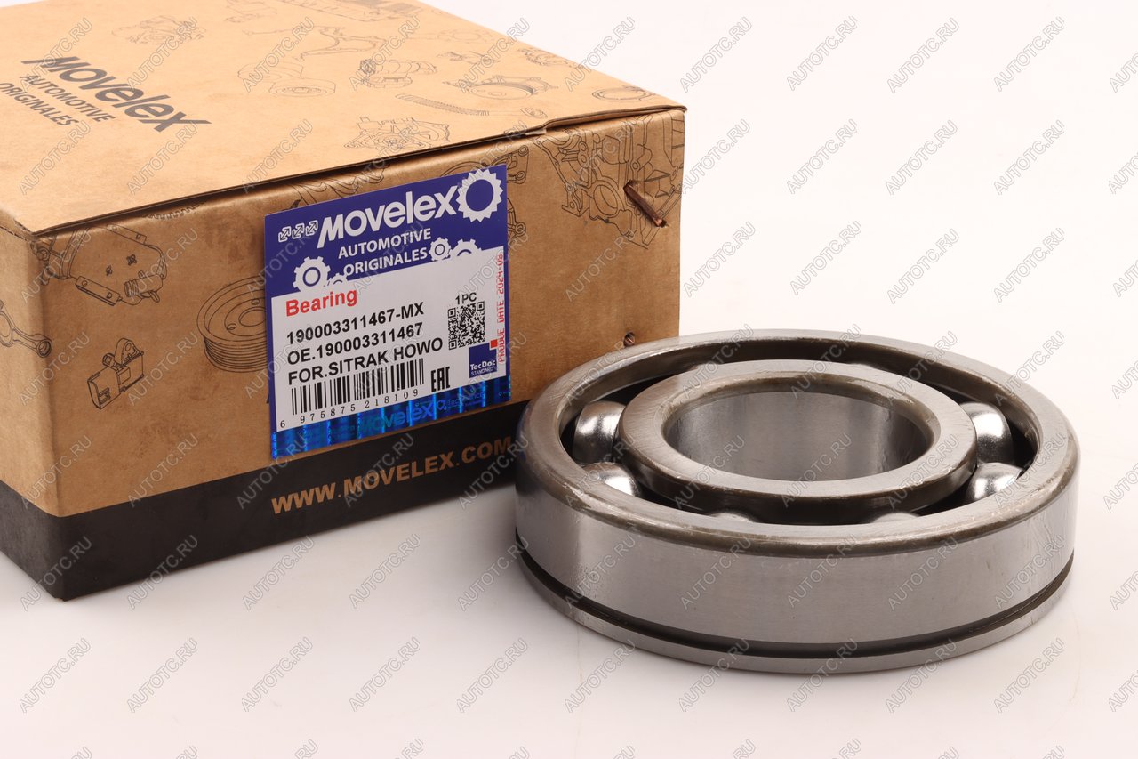 919 р. Подшипник SITRAK HOWO кулака поворотного MOVELEX MOVELEX 190003311467-mx MOVELEX 190003311467-mx  с доставкой в г. Майкоп
