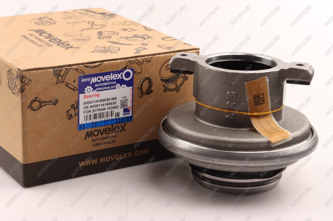 3 299 р. Подшипник выжимной SHAANXI SITRAK HOWO d=420мм MOVELEX MOVELEX wg9114160030-mx MOVELEX wg9114160030-mx  с доставкой в г. Майкоп