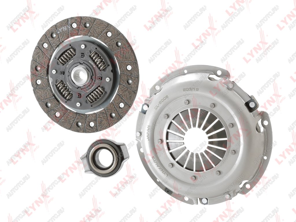 12 999 р. Сцепление NISSAN Almera (00-06) комплект LYNX LYNX cl1041 LYNX cl1041  с доставкой в г. Майкоп