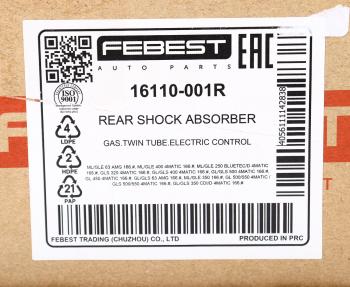 26 799 р. Амортизатор MERCEDES ML (W166) задний левый/правый FEBEST FEBEST 16110-001r FEBEST 16110-001r  с доставкой в г. Майкоп. Увеличить фотографию 4