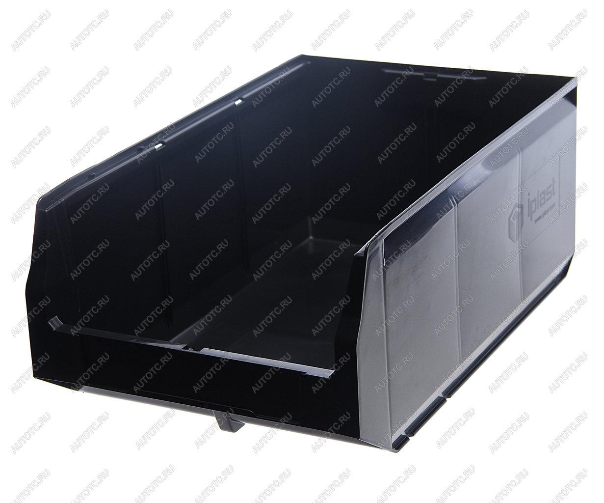 629 р. Лоток складской 500х300х200мм черный IPLAST IPLAST ip-565616 IPLAST ip-565616  с доставкой в г. Майкоп