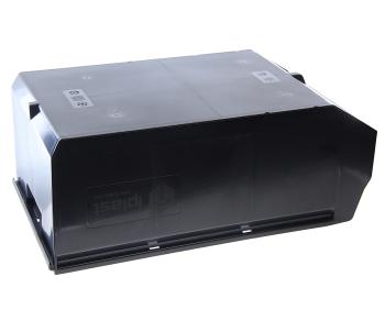 629 р. Лоток складской 500х300х200мм черный IPLAST IPLAST ip-565616 IPLAST ip-565616  с доставкой в г. Майкоп. Увеличить фотографию 2