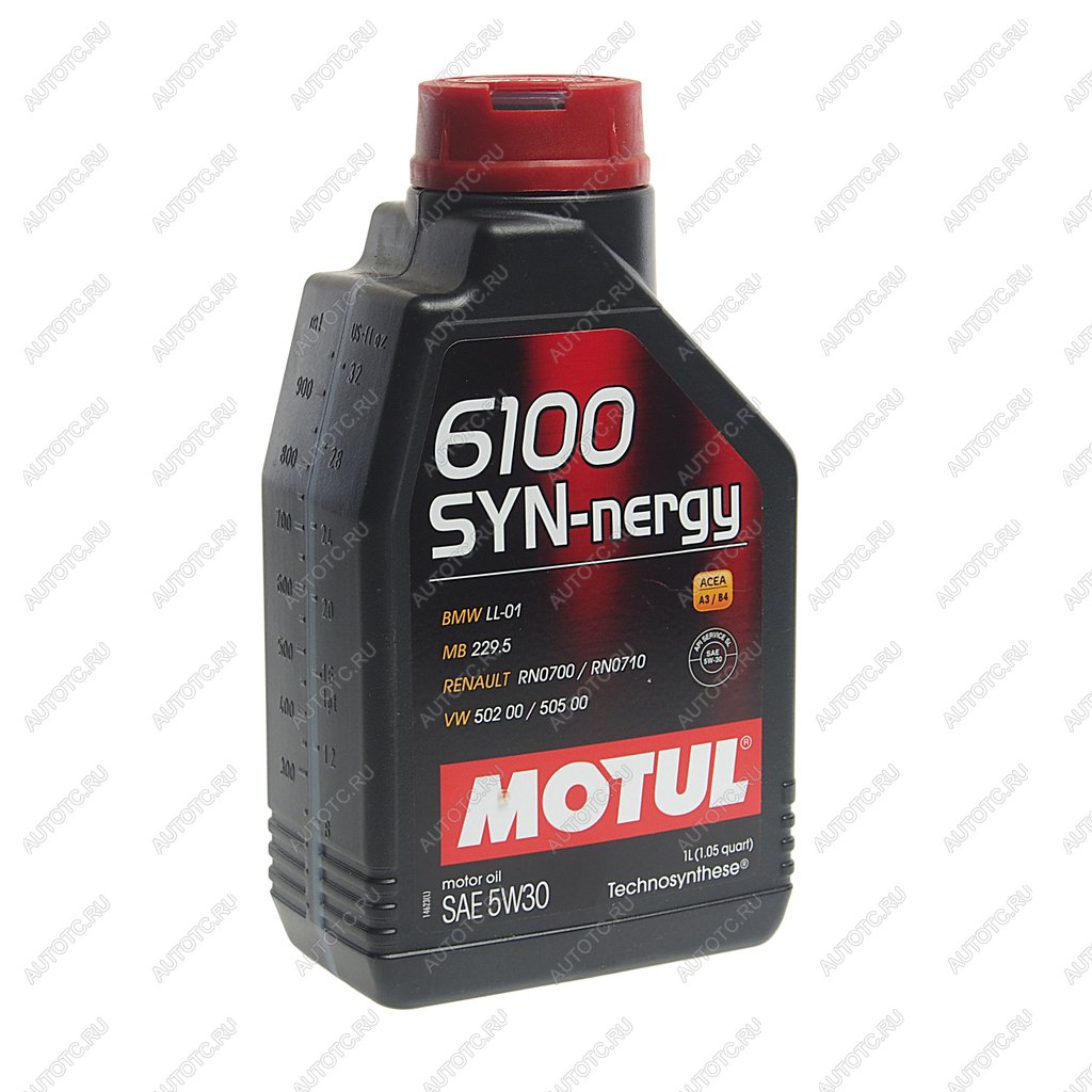 1 099 р. Масло моторное 6100 SYN-NERGIE 5W30 п/синт.1л MOTUL MOTUL 107970 MOTUL 107970  с доставкой в г. Майкоп