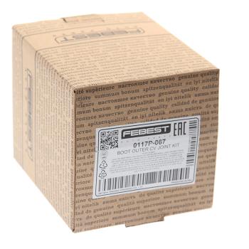 1 699 р. Пыльник ШРУСа LEXUS GX470 наружного комплект FEBEST FEBEST 0117p-067 FEBEST 0117p-067  с доставкой в г. Майкоп. Увеличить фотографию 2