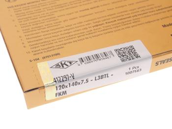 2 169 р. Сальник КАМАЗ системы подкачки колес 120х140х7.5 SKT SKT 412297-v-a SKT 412297-v-a  с доставкой в г. Майкоп. Увеличить фотографию 4