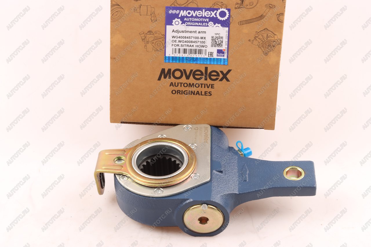 4 099 р. Рычаг тормоза регулировочный SITRAK HOWO автоматический (мост HF9) (1шт.) MOVELEX MOVELEX wg4008457100-mx MOVELEX wg4008457100-mx  с доставкой в г. Майкоп