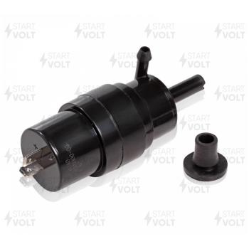 220 р. Насос омывателя КАМАЗ,МАЗ,КРАЗ 24V (черный) STARTVOLT STARTVOLT swp0740 STARTVOLT swp0740  с доставкой в г. Майкоп. Увеличить фотографию 1