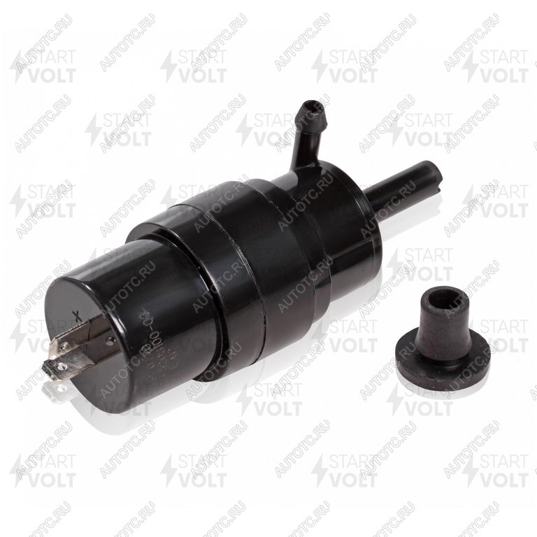 220 р. Насос омывателя КАМАЗ,МАЗ,КРАЗ 24V (черный) STARTVOLT STARTVOLT swp0740 STARTVOLT swp0740  с доставкой в г. Майкоп