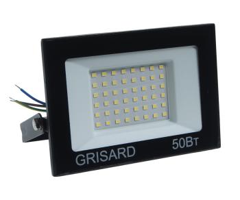 469 р. Светильник светодиодный 220V 50W 6500K черный GRISARD ELECTRIC GRISARD ELECTRIC gre-004-0002 GRISARD ELECTRIC gre-004-0002  с доставкой в г. Майкоп. Увеличить фотографию 1