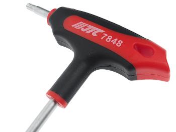 639 р. Ключ TORX Т-образный T27H с отверстием JTC JTC TOOLS CO., LTD jtc-784827 JTC TOOLS CO., LTD jtc-784827  с доставкой в г. Майкоп. Увеличить фотографию 4
