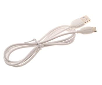 97 р. Кабель USB Type C 1м BOROFONE BOROFONE bx19 белый BOROFONE bx19 белый  с доставкой в г. Майкоп. Увеличить фотографию 2