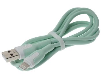112 р. Кабель USB Type C 1м зеленый XO XO nb212 green  с доставкой в г. Майкоп. Увеличить фотографию 1