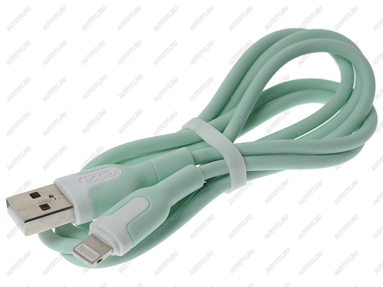 112 р. Кабель USB Type C 1м зеленый XO XO nb212 green  с доставкой в г. Майкоп