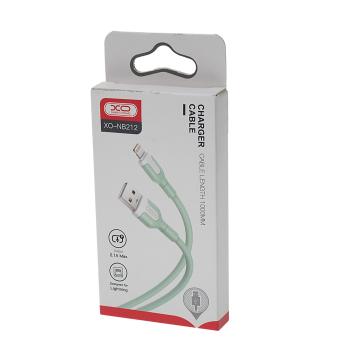 112 р. Кабель USB Type C 1м зеленый XO XO nb212 green  с доставкой в г. Майкоп. Увеличить фотографию 2