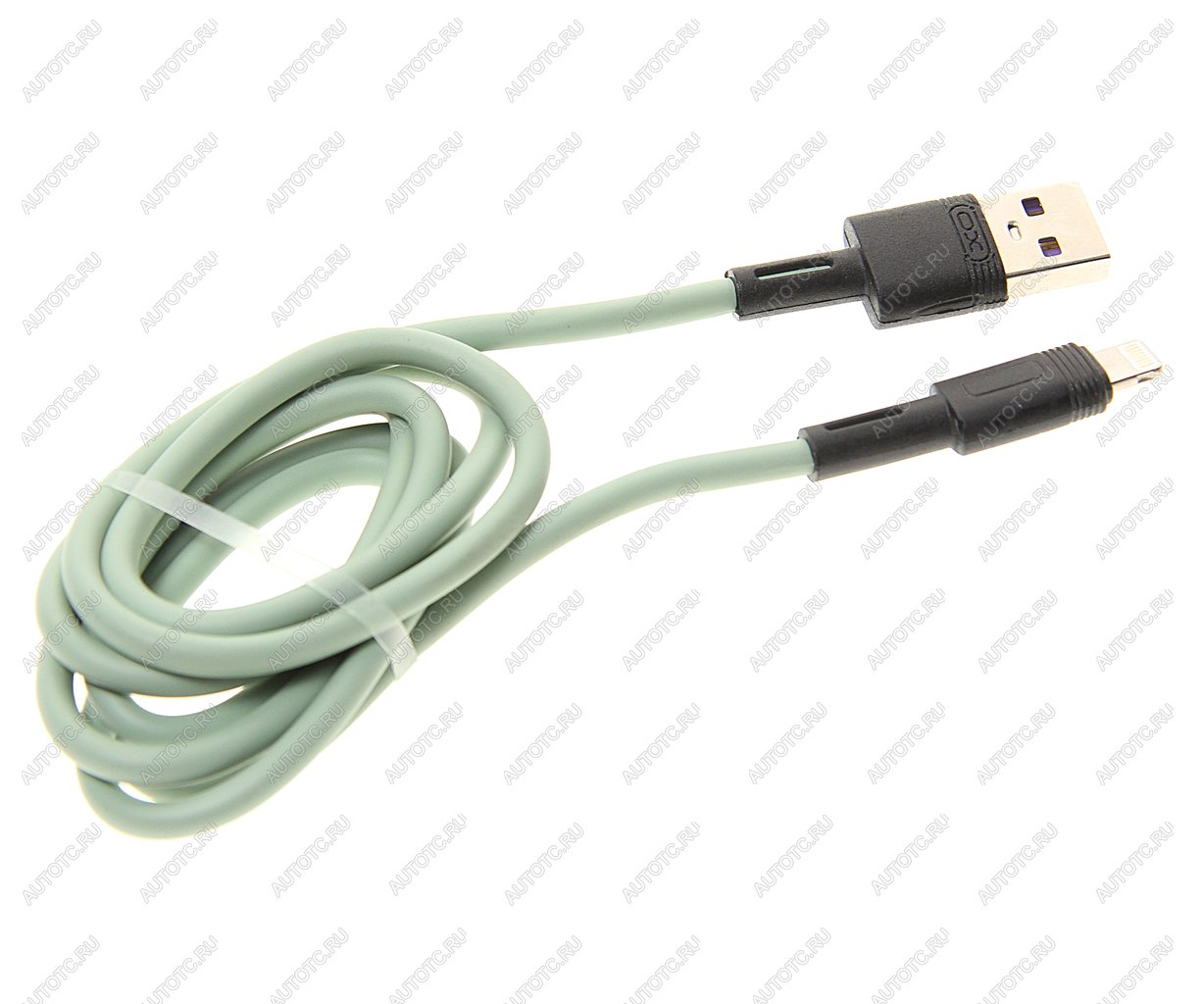 329 р. Кабель USB Type C 1м зеленый XO XO nb-q166 green  с доставкой в г. Майкоп