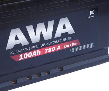 12 899 р. Аккумулятор AWA PRO 100Ач AWA 6ст100(1)  с доставкой в г. Майкоп. Увеличить фотографию 3