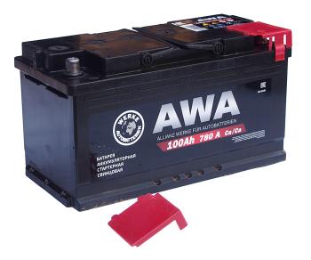 12 899 р. Аккумулятор AWA PRO 100Ач AWA 6ст100(1)  с доставкой в г. Майкоп. Увеличить фотографию 2