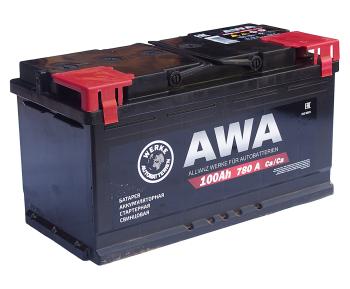 12 899 р. Аккумулятор AWA PRO 100Ач AWA 6ст100(1)  с доставкой в г. Майкоп. Увеличить фотографию 1