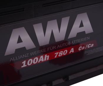 12 899 р. Аккумулятор AWA PRO 100Ач обратная полярность AWA 6ст100(0)  с доставкой в г. Майкоп. Увеличить фотографию 3