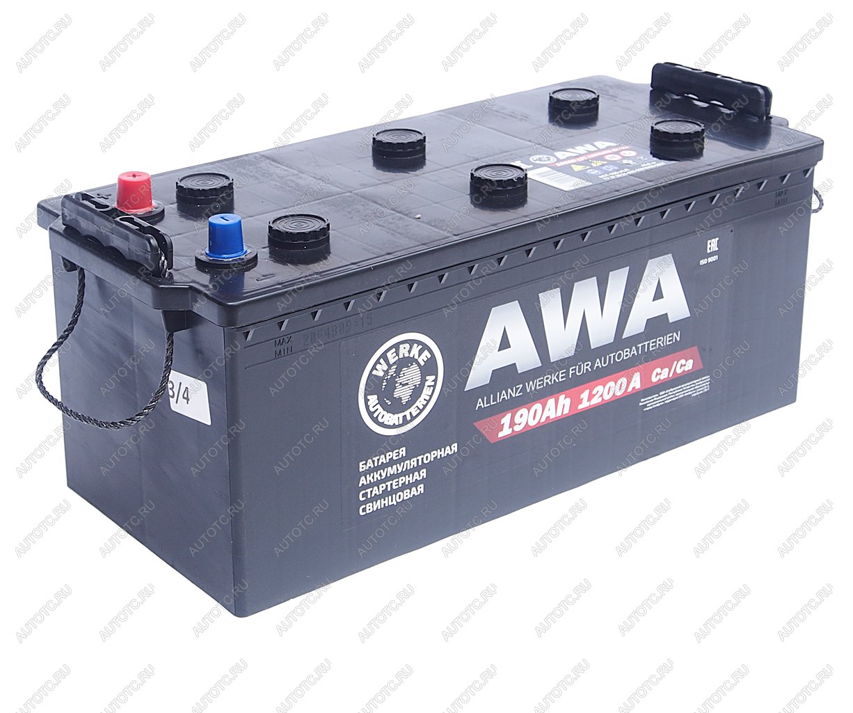 20 999 р. Аккумулятор AWA PRO 190Ач обратная полярность AWA 6ст190(3)  с доставкой в г. Майкоп