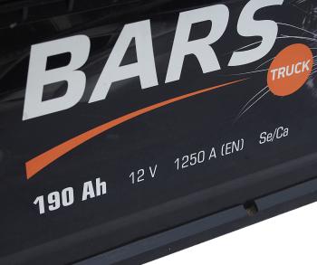 20 999 р. Аккумулятор BARS 190Ач под конус BARS 6ст190(4)  с доставкой в г. Майкоп. Увеличить фотографию 2