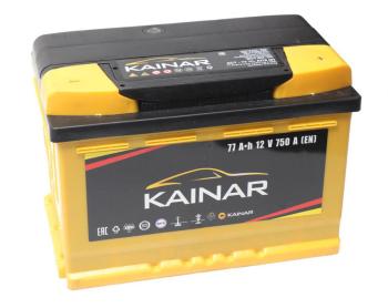 10 299 р. Аккумулятор KAINAR 77Ач обратная полярность KAINAR 6ст77(0)  с доставкой в г. Майкоп. Увеличить фотографию 1