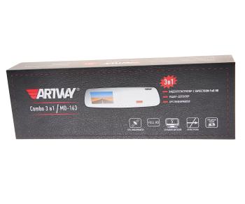 15 899 р. Видеорегистратор с радар-детектором в зеркале GPS ARTWAY ARTWAY md-163  с доставкой в г. Майкоп. Увеличить фотографию 5