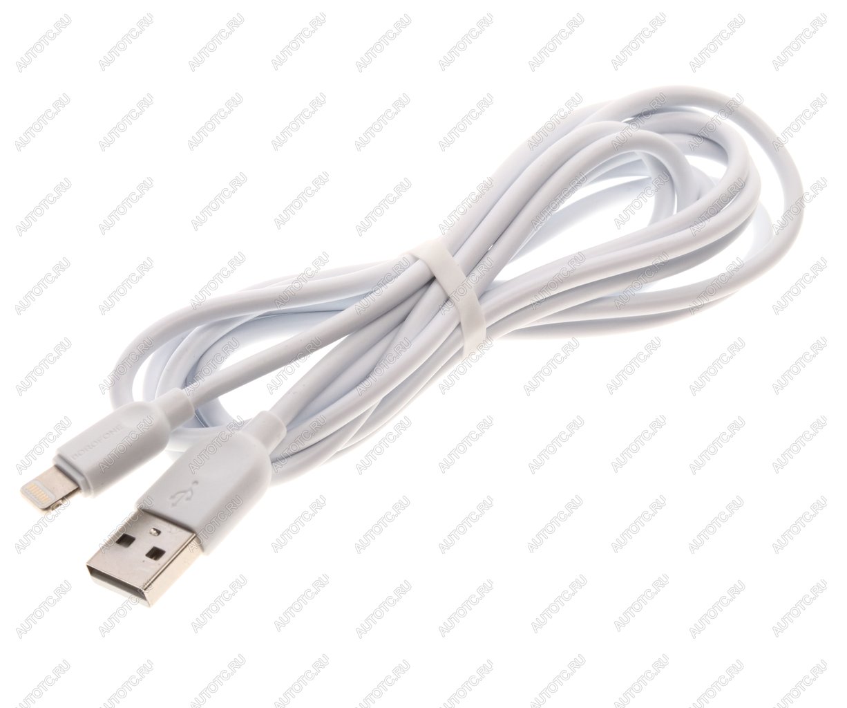 135 р. Кабель USB Type C 1м BOROFONE BOROFONE bx14 белый  с доставкой в г. Майкоп