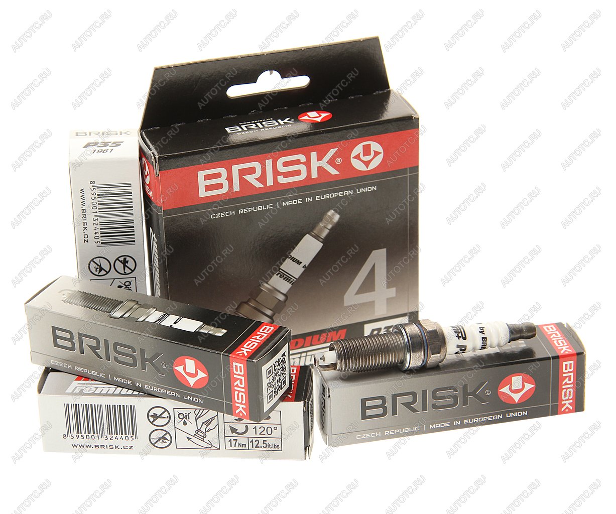 989 р. Свеча зажигания ГАЗель Next дв.А-274 BRISK QR15LIR-1 IRIDIUM Premium BRISK qr15lir-1  с доставкой в г. Майкоп