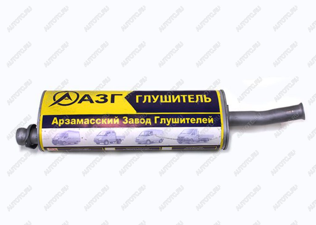 5 449 р. Глушитель ГАЗ-2217,27527 дв.Крайслер,УМЗ-4216 ЕВРО-3 АЗГ АЗГ 27527-1201008  с доставкой в г. Майкоп