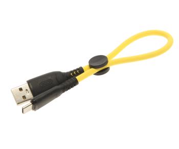 169 р. Кабель iPhone (5-) 0.25м XO XO nb247 yellow  с доставкой в г. Майкоп. Увеличить фотографию 1