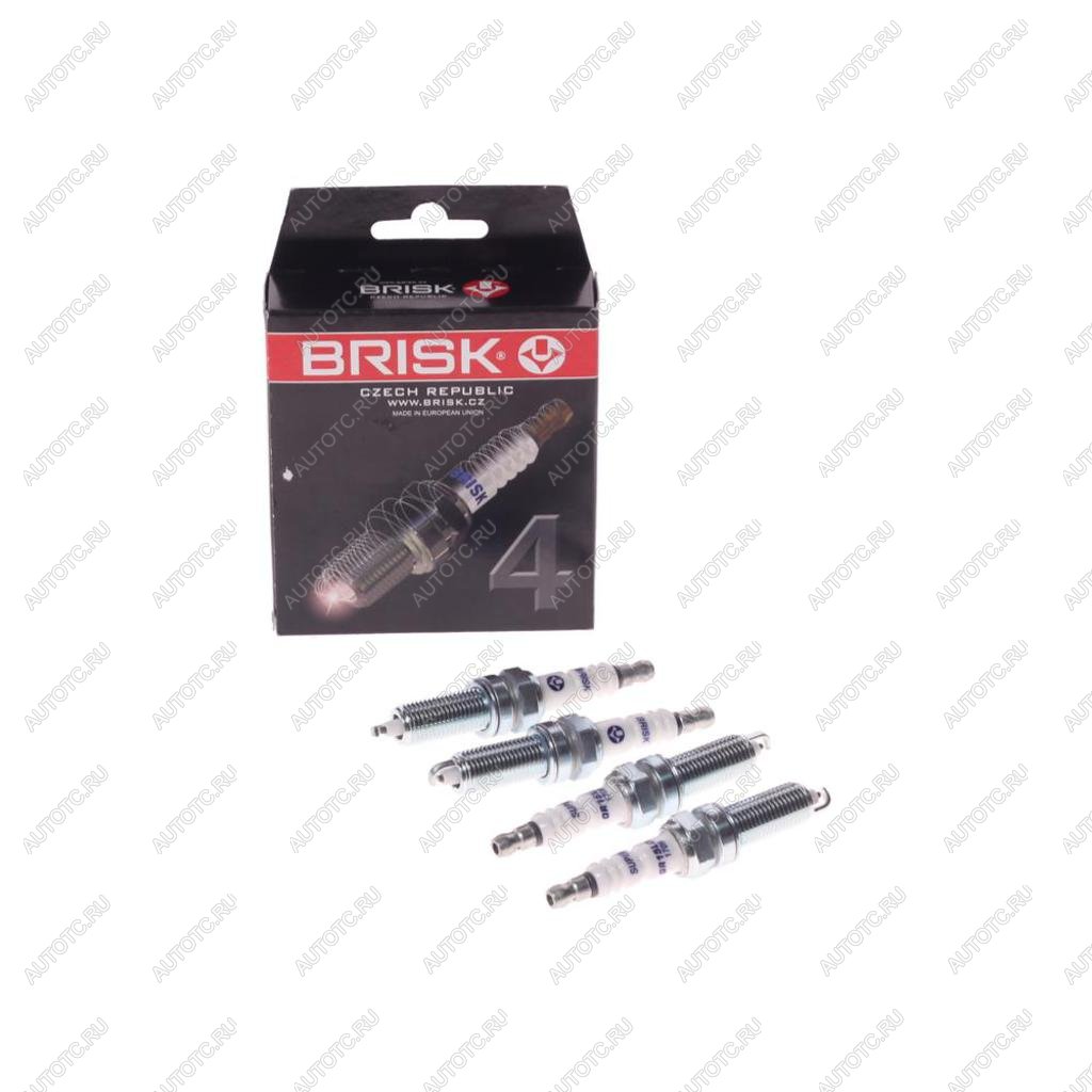 1 099 р. Свеча зажигания ГАЗель Next дв.А-274 BRISK QR15LC-1 SUPER комплект BRISK qr15lc-1  с доставкой в г. Майкоп
