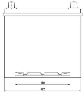 13 549 р. Аккумулятор VOLTHOR Ultra 65Ач обратная полярность VOLTHOR 6ст65(0) 56568 d23  с доставкой в г. Майкоп. Увеличить фотографию 2