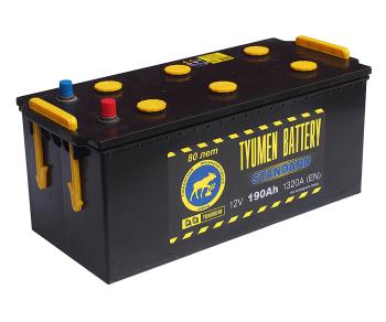21 899 р. Аккумулятор TYUMEN BATTERY STANDART 190Ач под болт TYMEN BATTERY 6ст190(4)  с доставкой в г. Майкоп. Увеличить фотографию 1